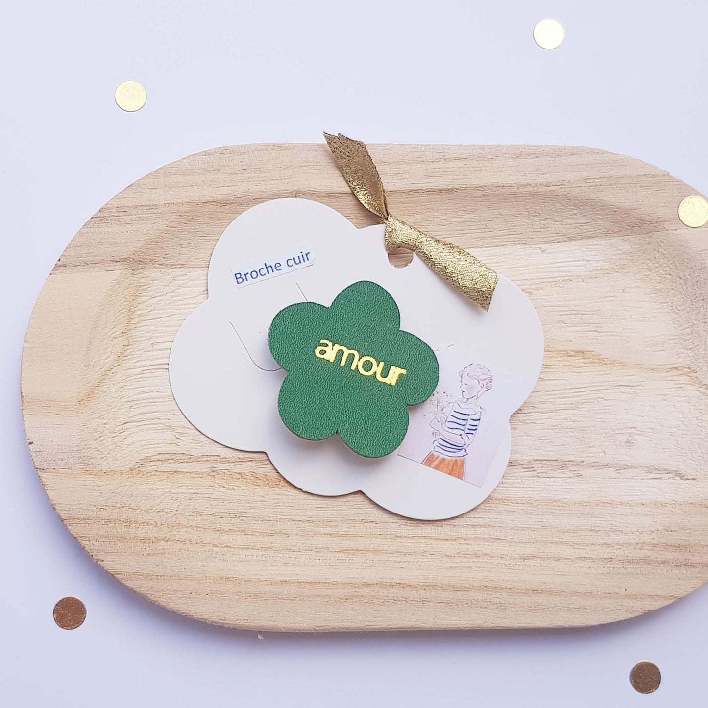 Broche fleur
