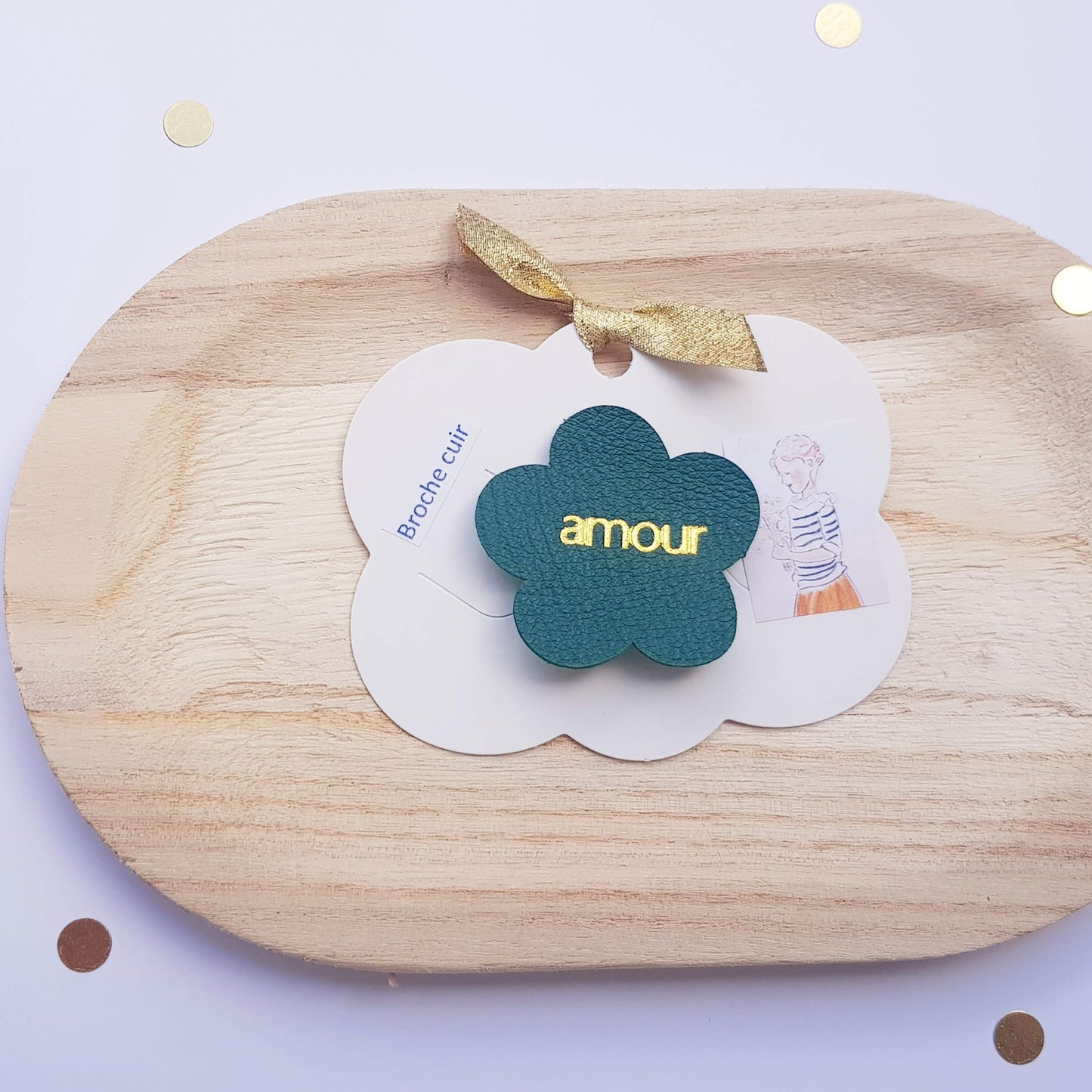 Broche fleur