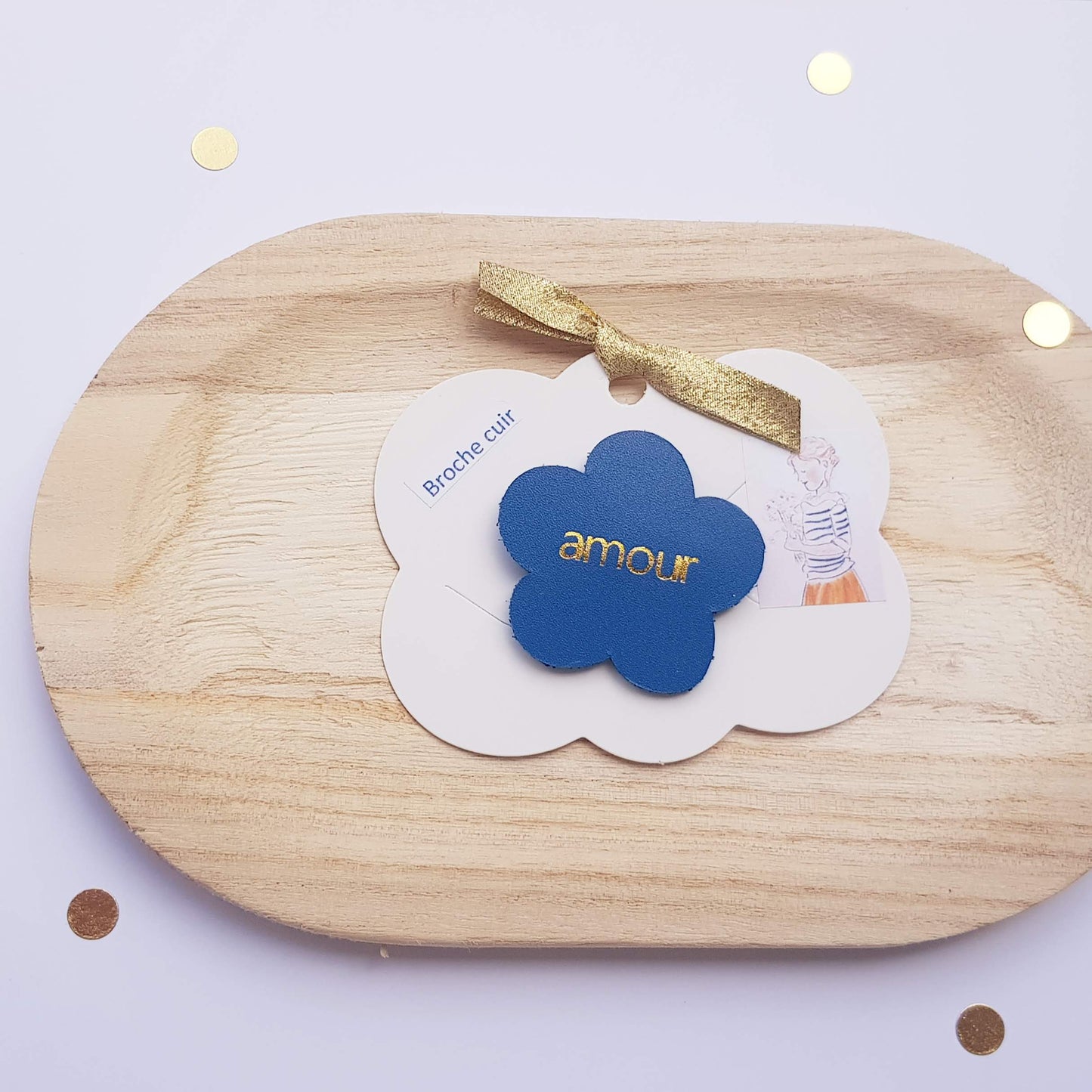 Broche fleur