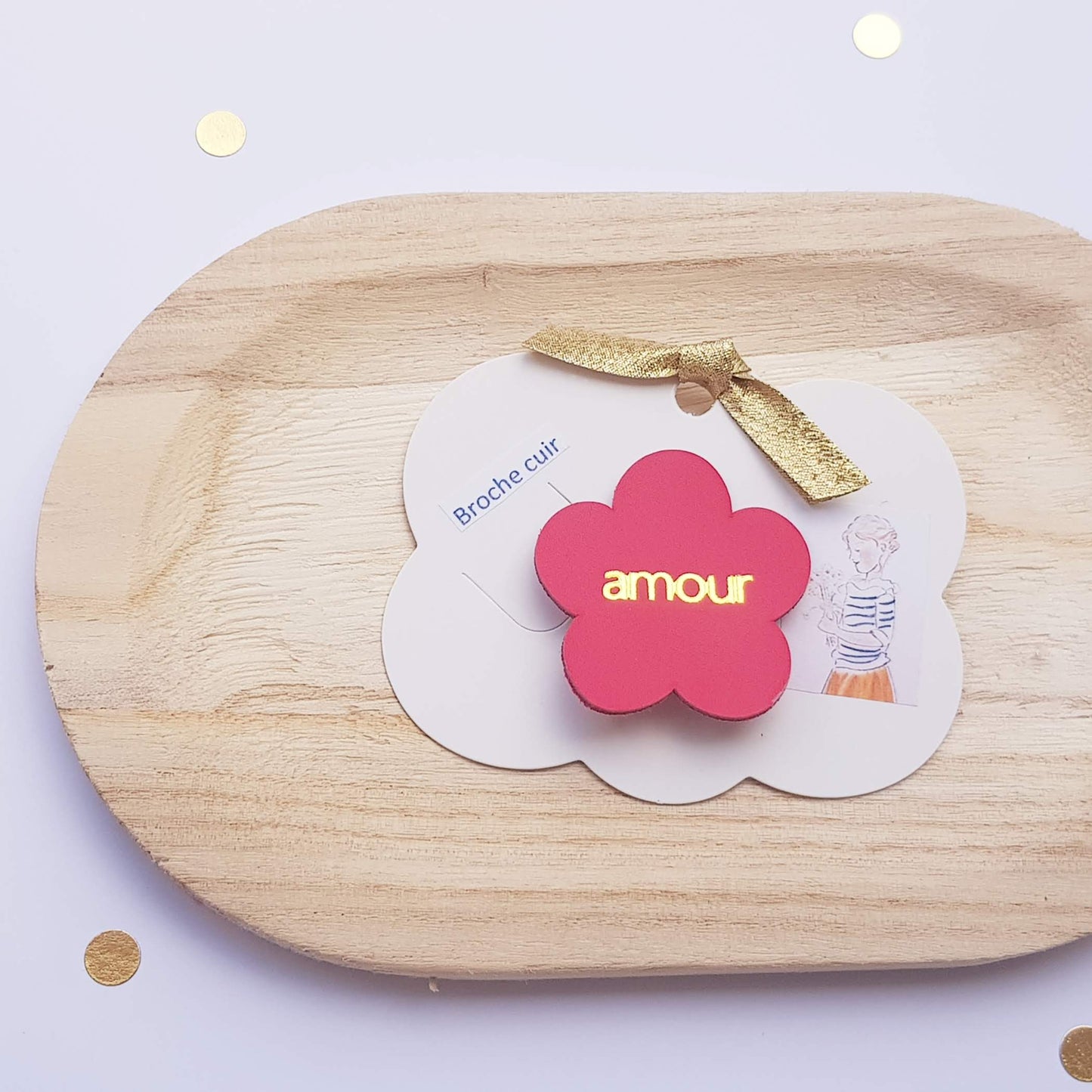 Broche fleur
