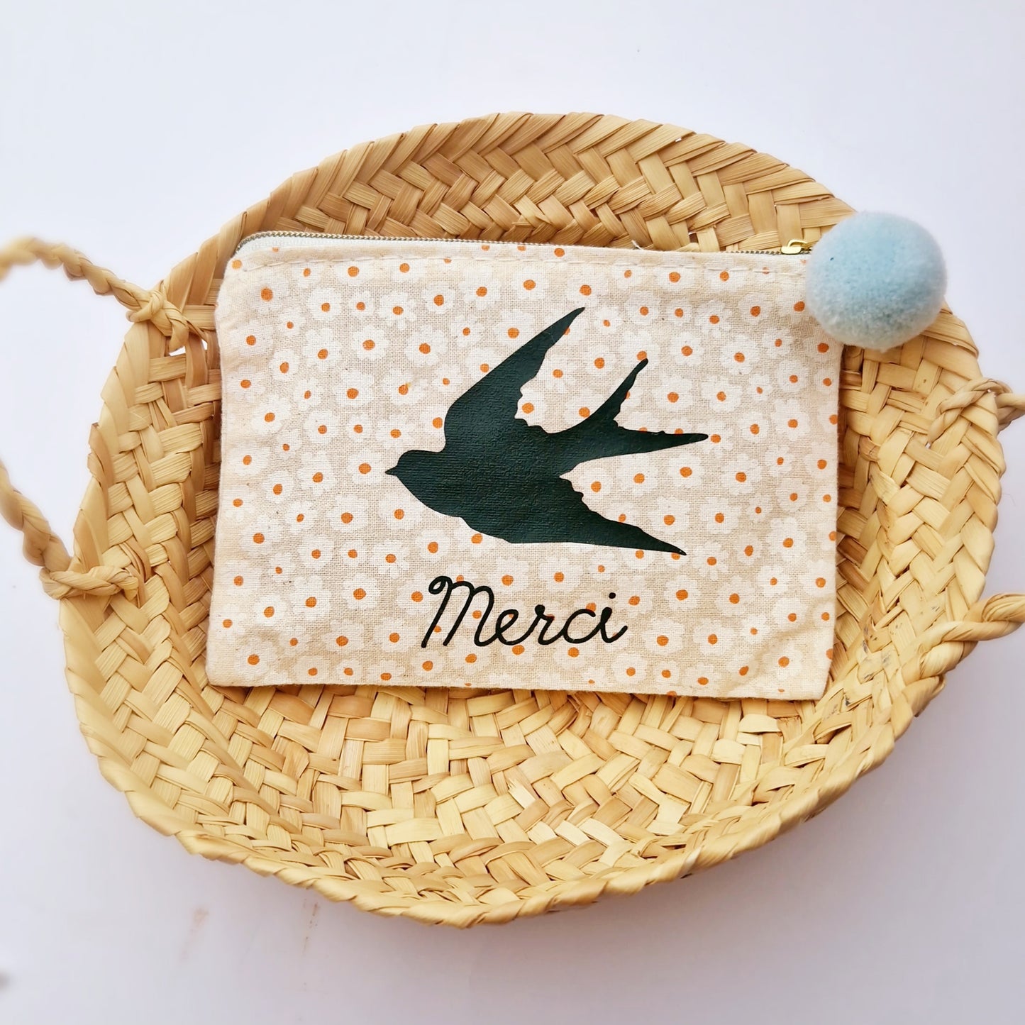 Trousse pâquerette merci