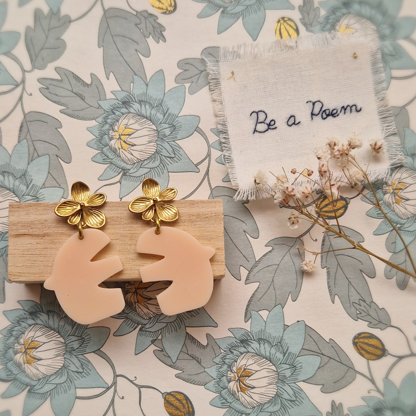 Boucles d'oreille Iris