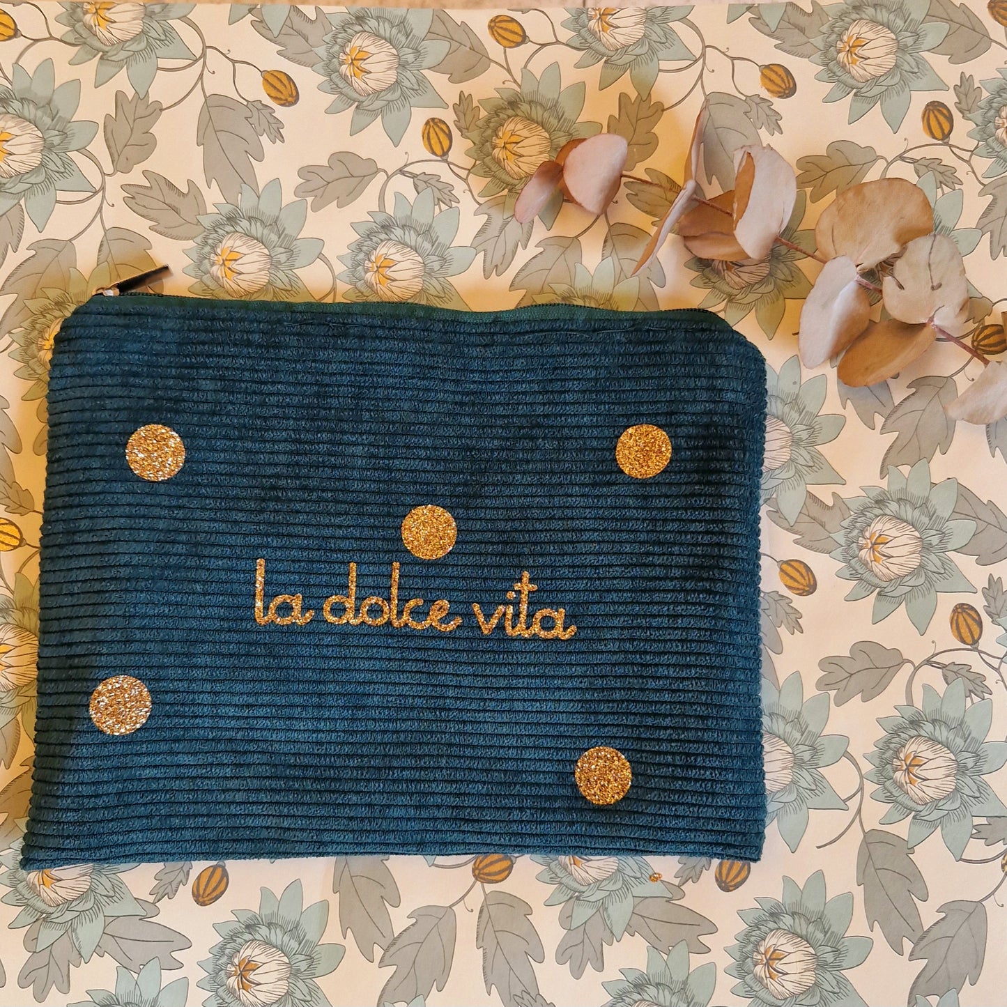 Trousse velours dolce vita