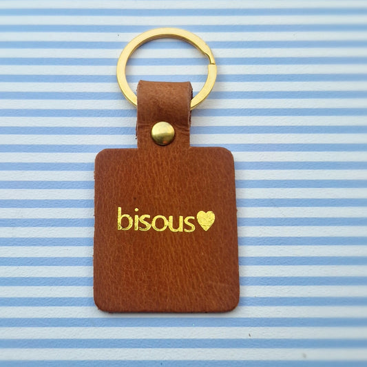 Porte clés bisous
