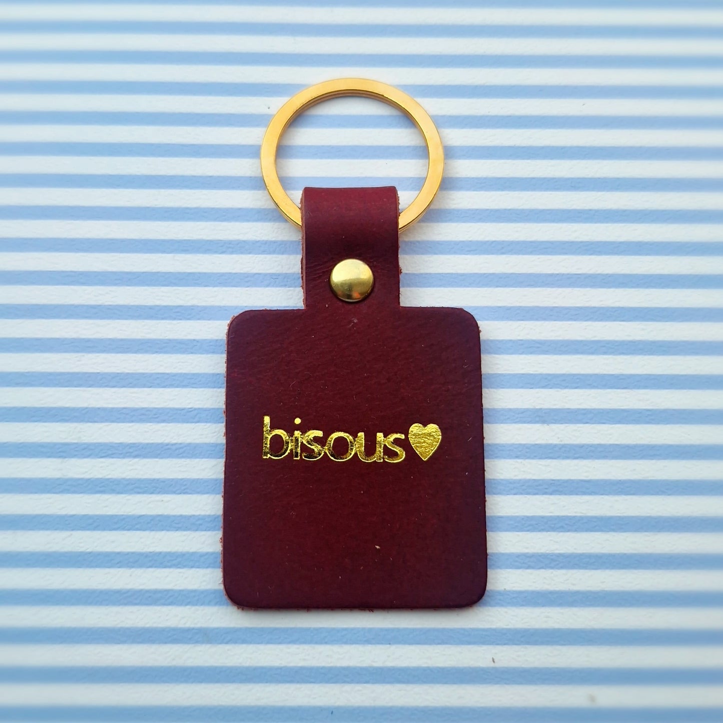Porte clés bisous
