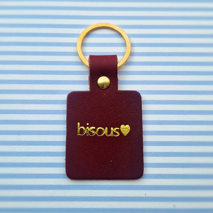 Porte clés bisous