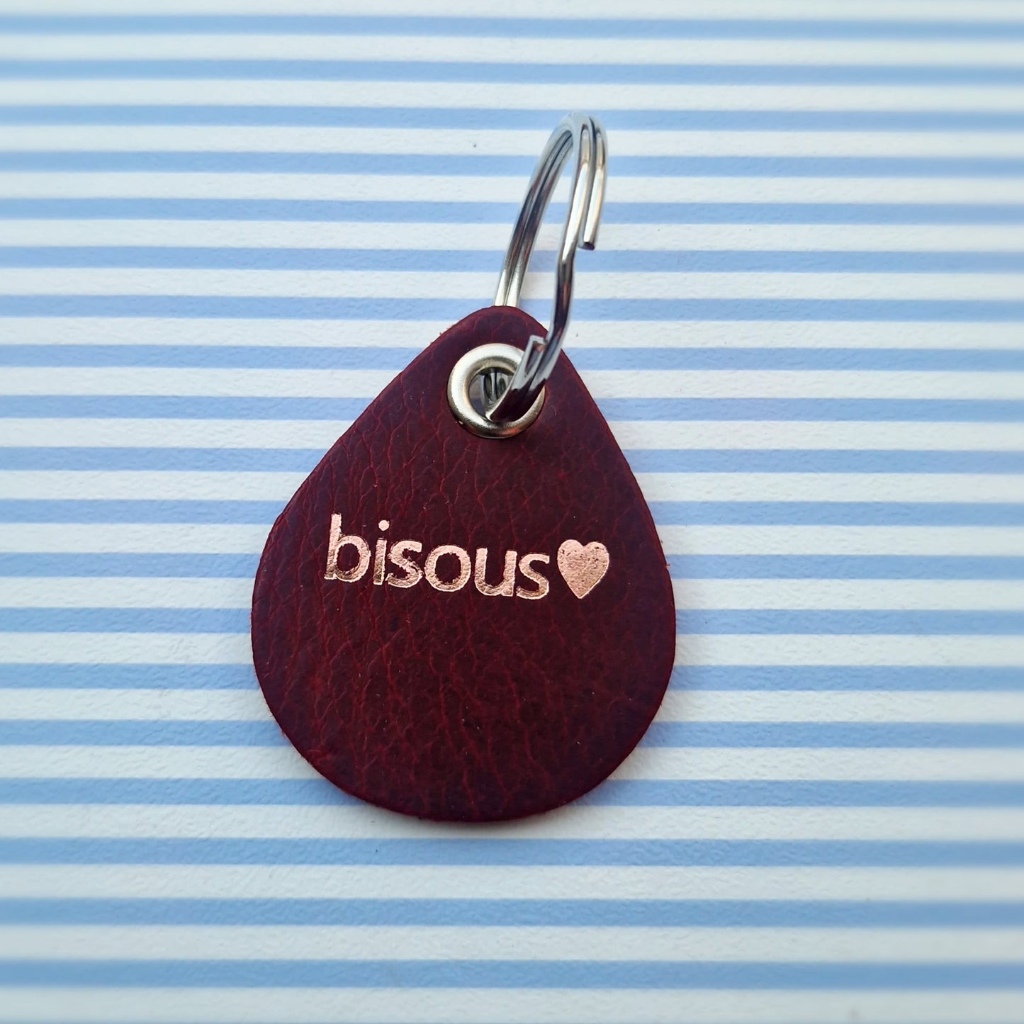 Porte clés bisous