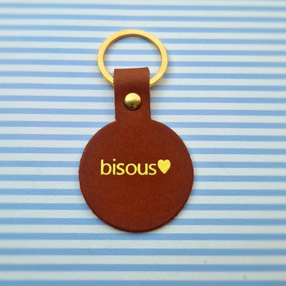 Porte clés bisous