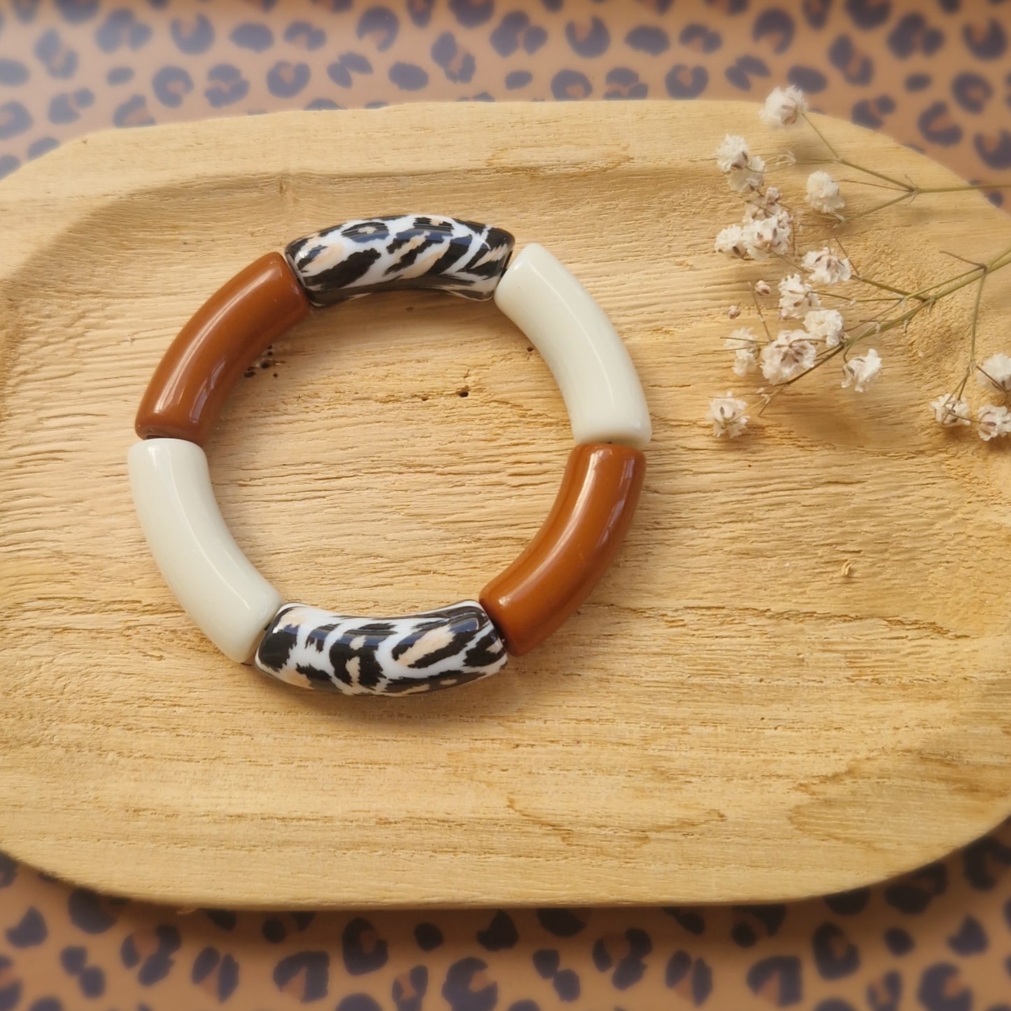 Bracelet perles  graou