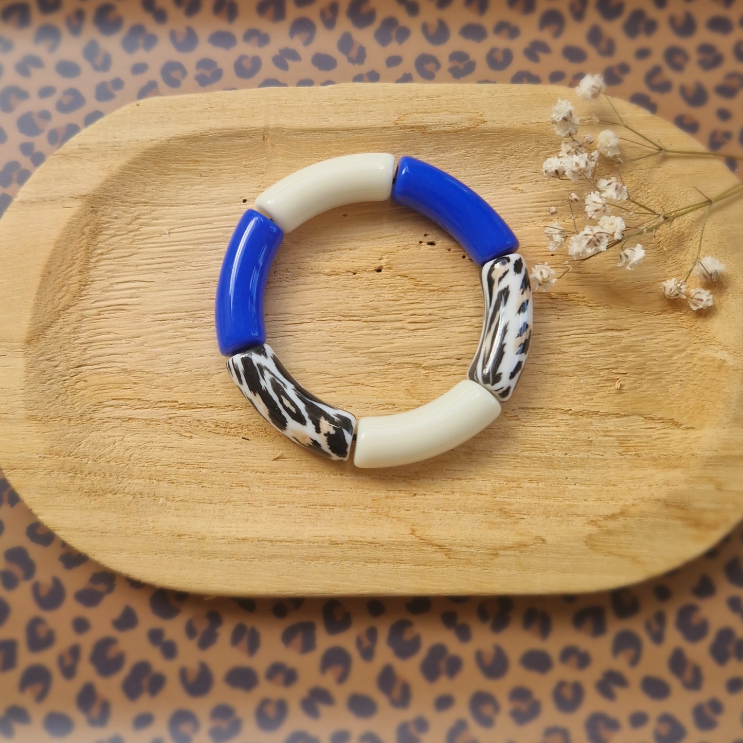 Bracelet perles  graou