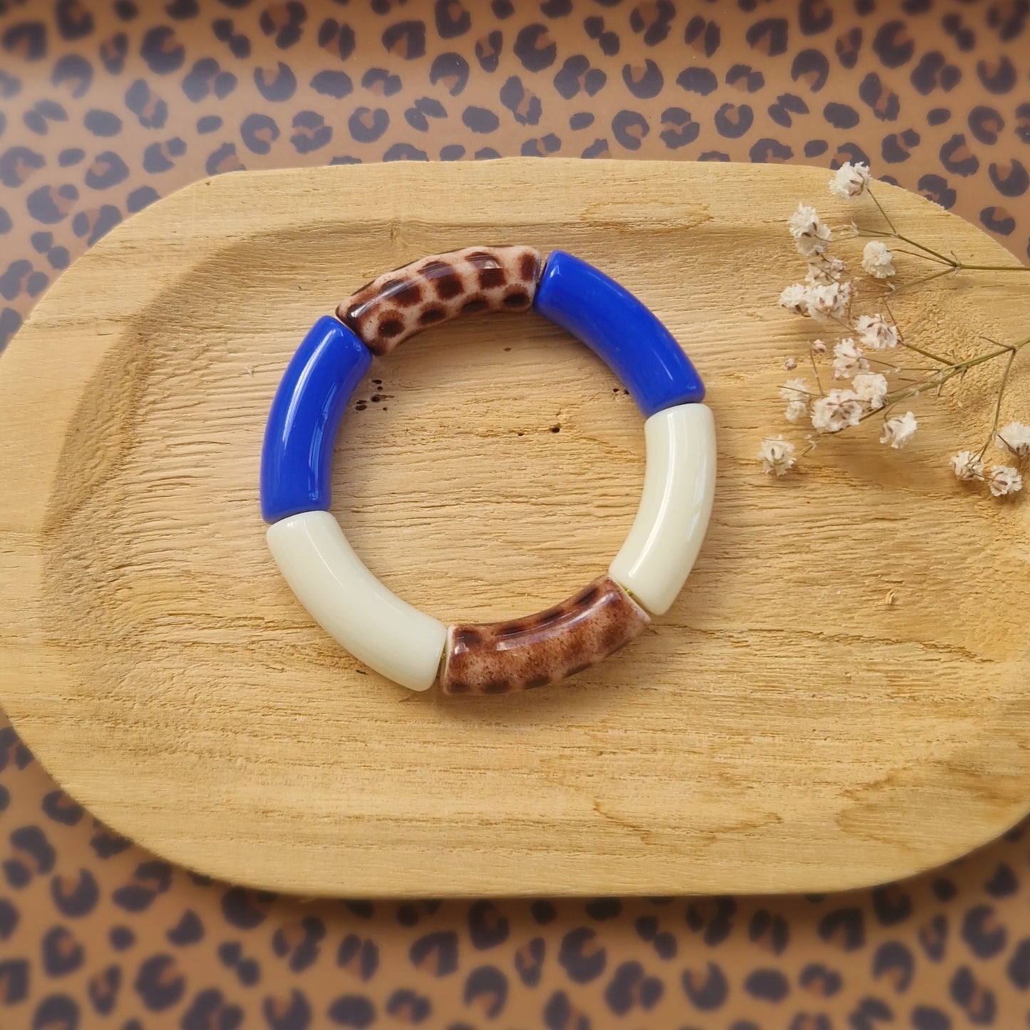 Bracelet perles  graou