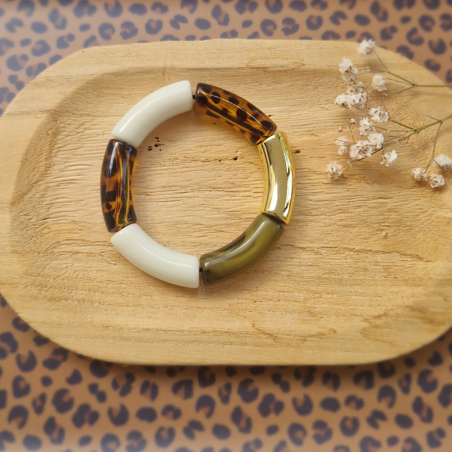 Bracelet perles  graou