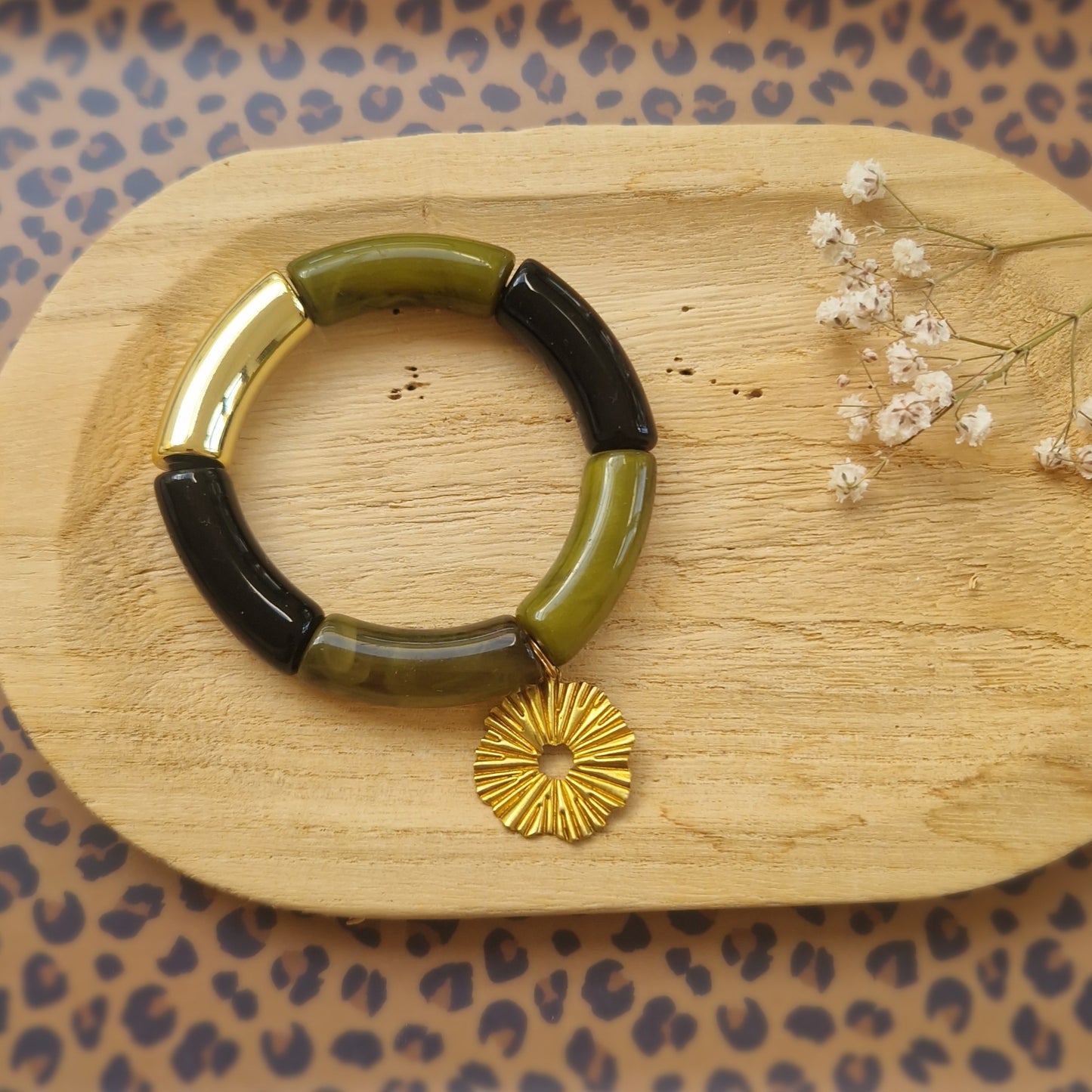 Bracelet perles xl pampille