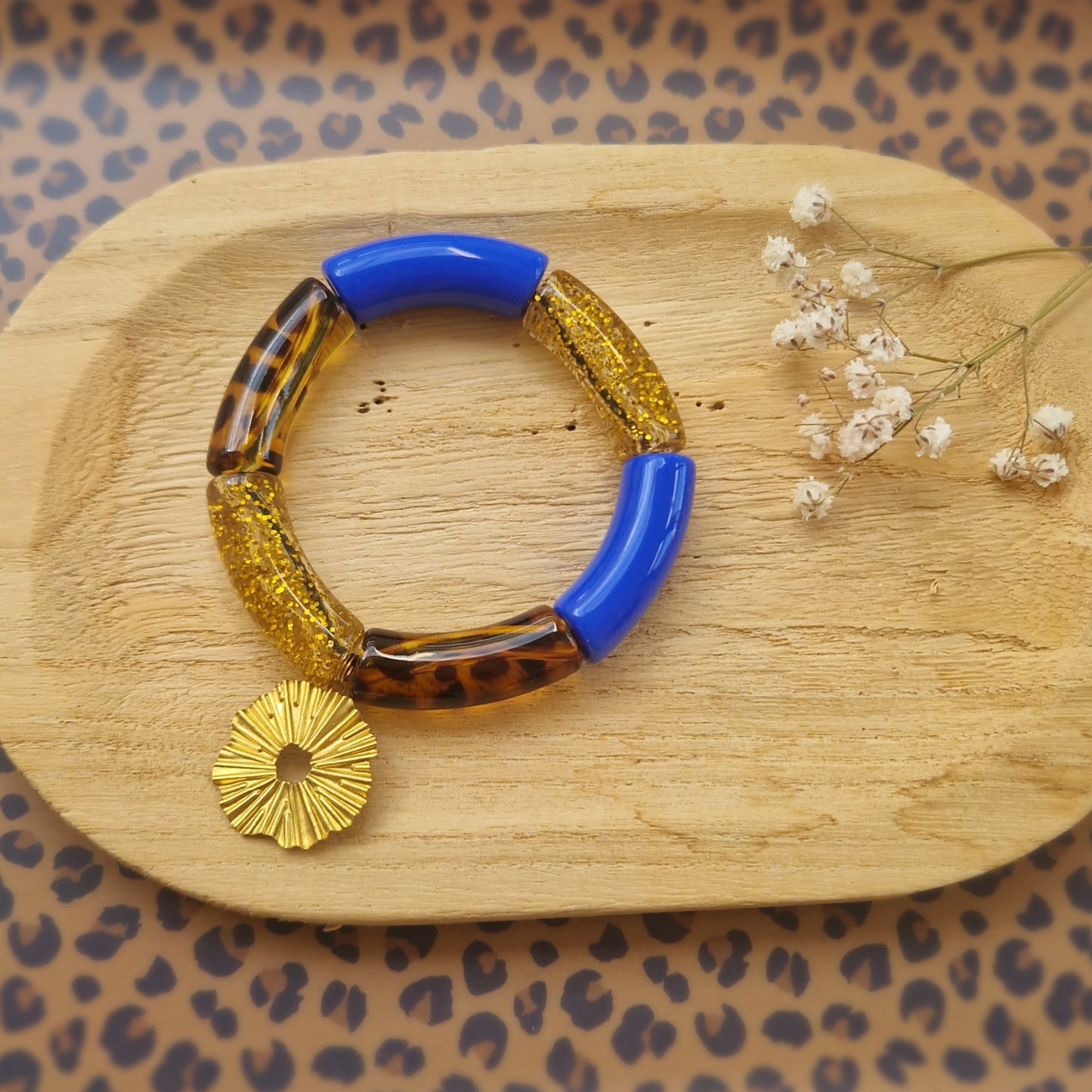 Bracelet perles xl pampille