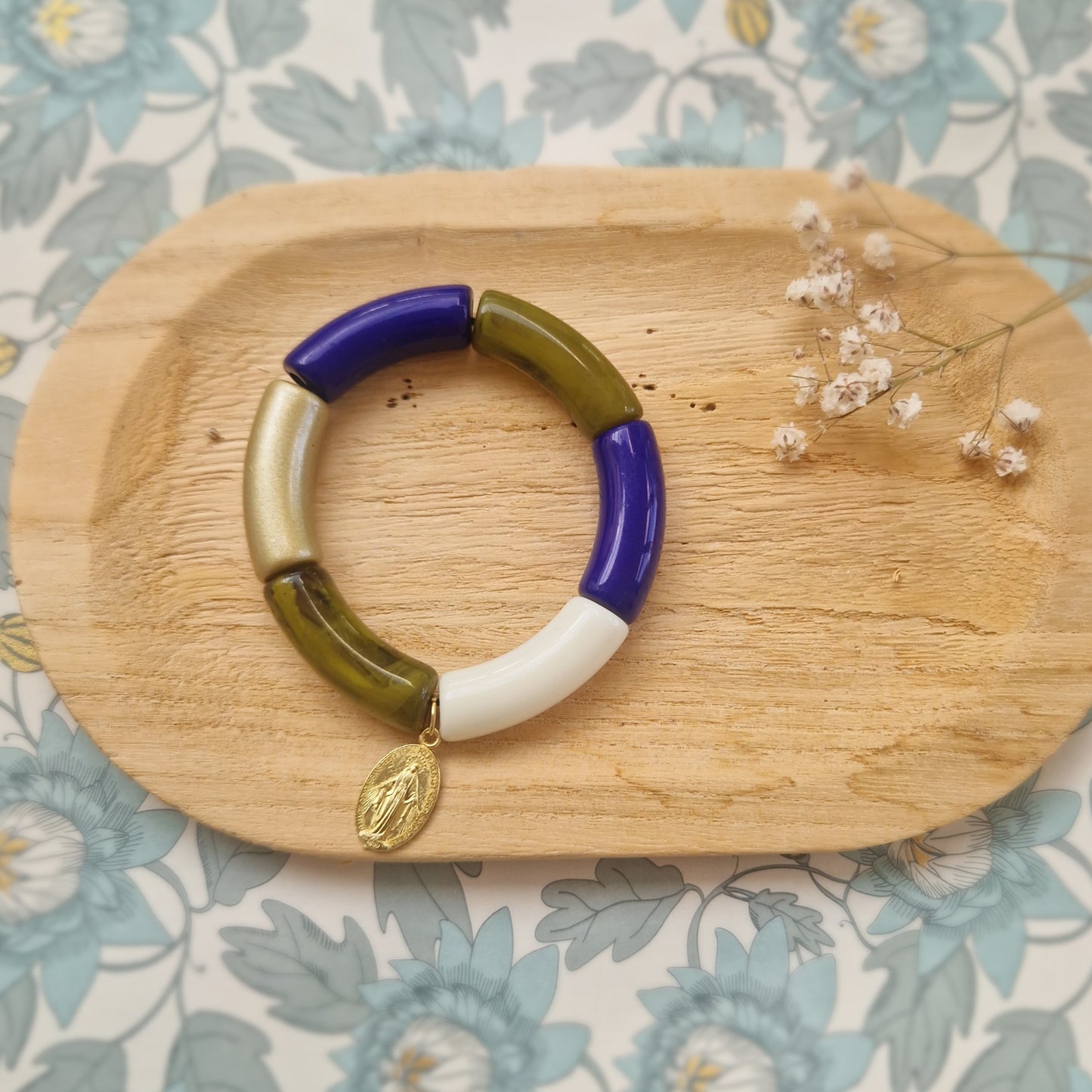 Bracelet perles Ave Maria