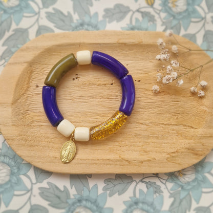 Bracelet perles Ave Maria