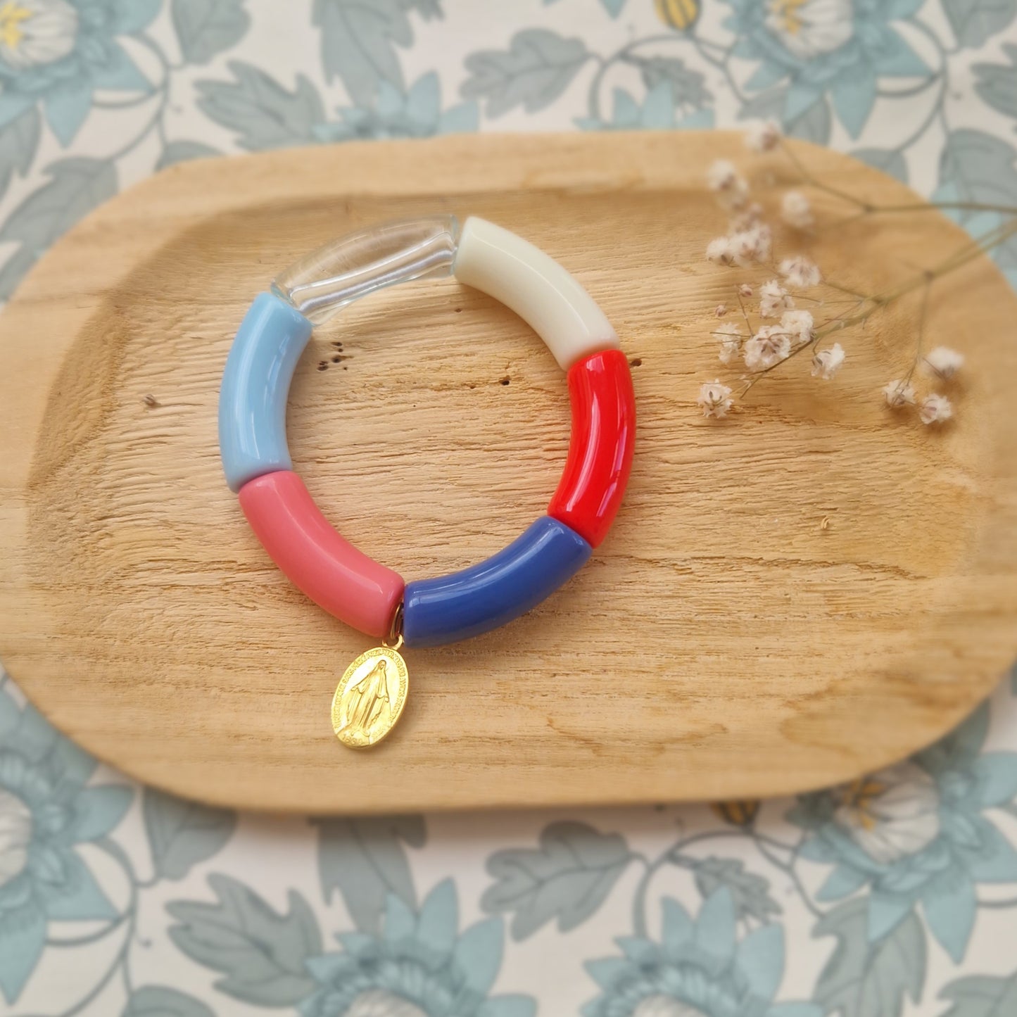 Bracelet perles Ave Maria