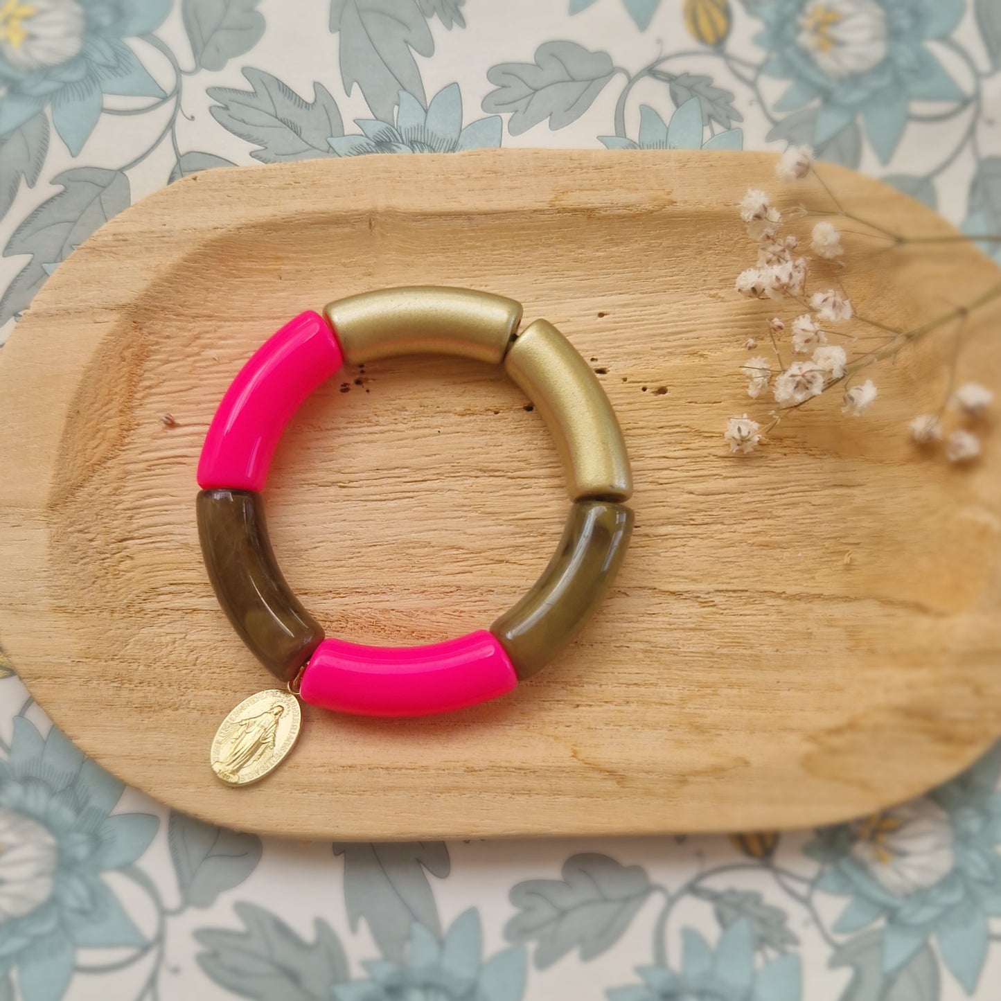 Bracelet perles Ave Maria