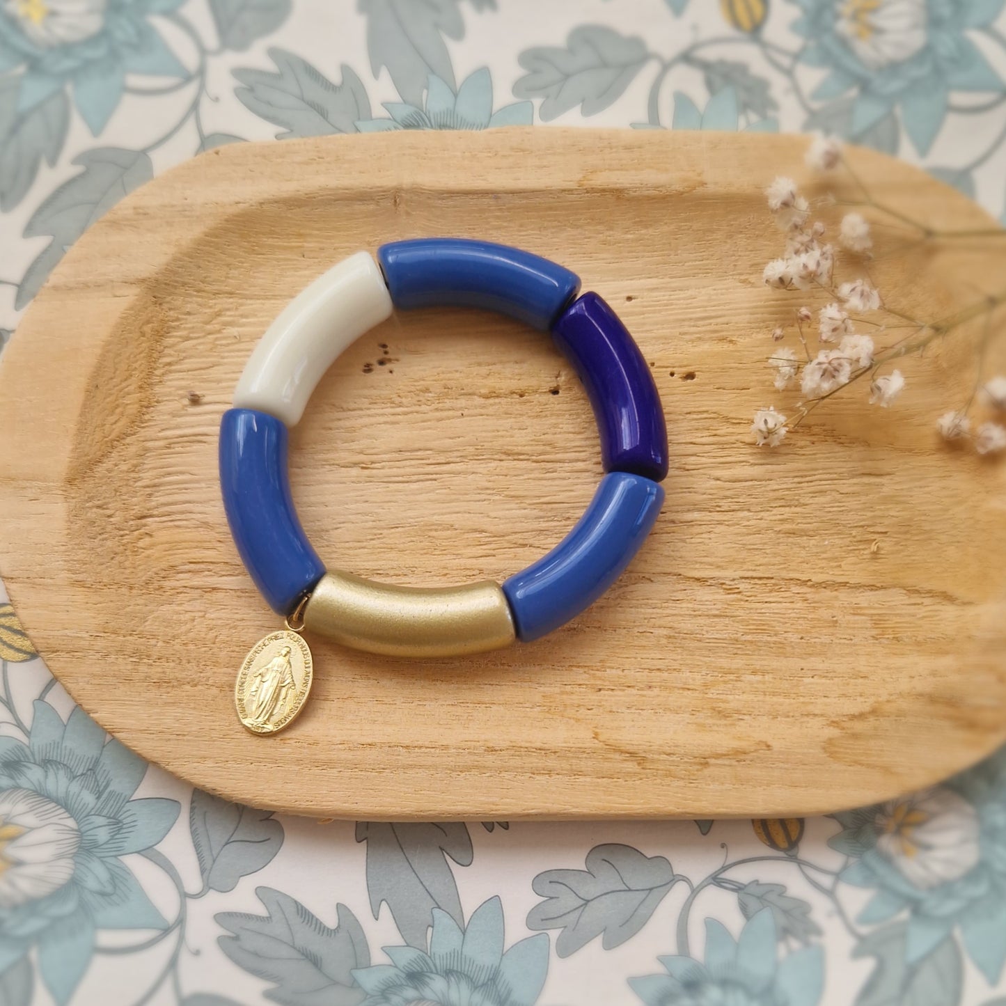 Bracelet perles Ave Maria