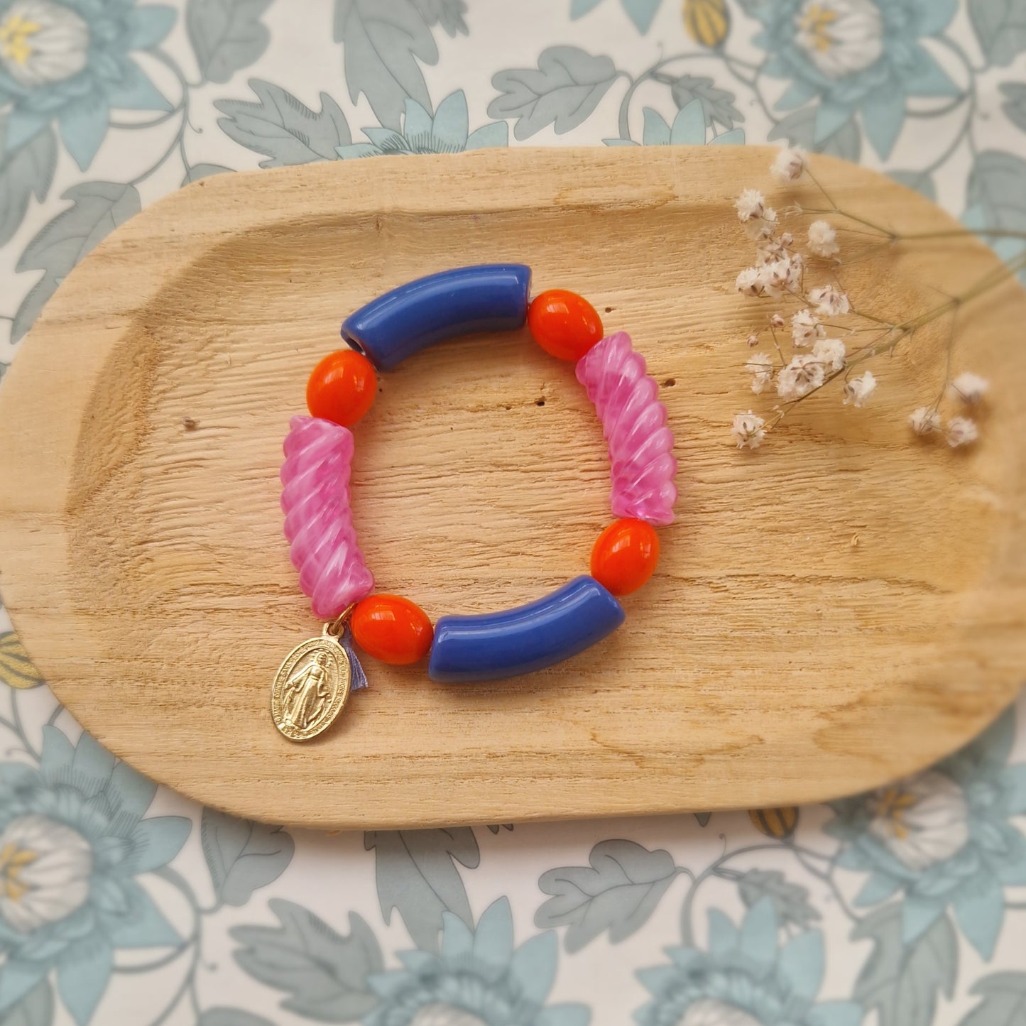 Bracelet perles Ave Maria