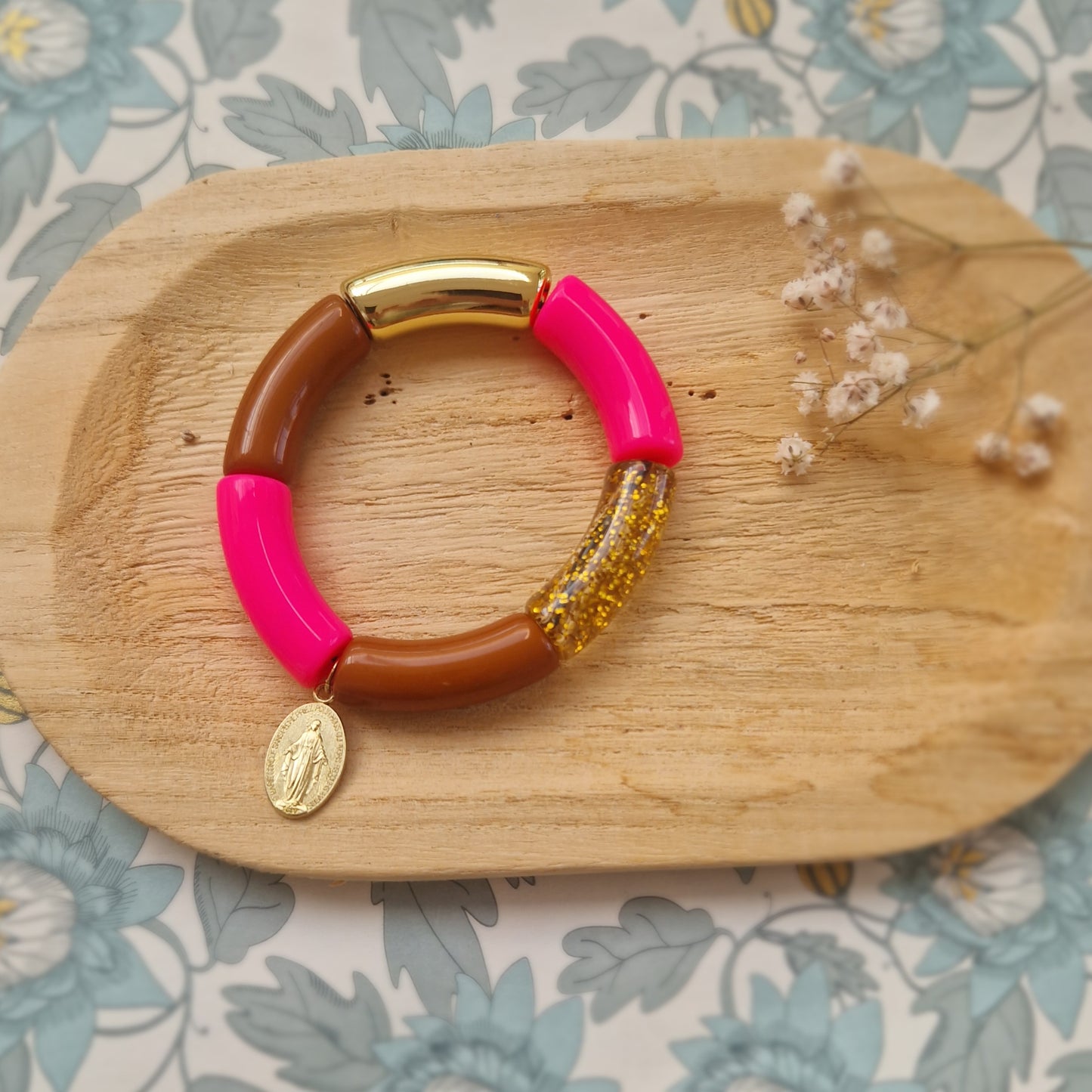 Bracelet perles Ave Maria